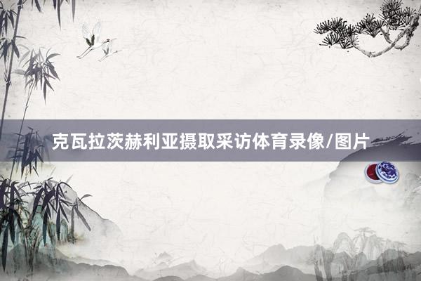 克瓦拉茨赫利亚摄取采访体育录像/图片