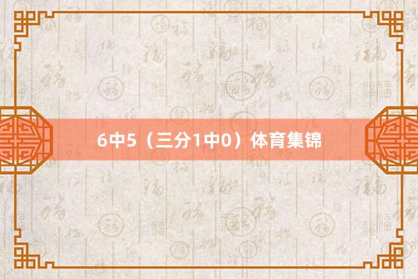 6中5（三分1中0）体育集锦