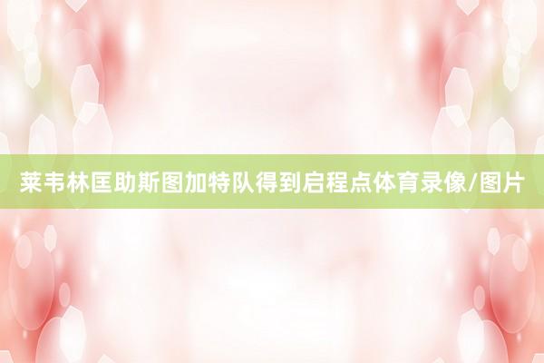 莱韦林匡助斯图加特队得到启程点体育录像/图片